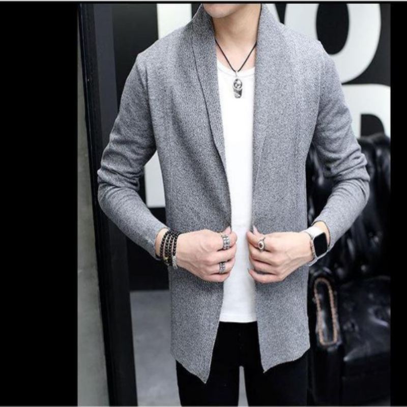 Heren Pullovers Casual Slim Fit Dun Vest