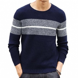 Heren Pullovers James Gestreepte Trui