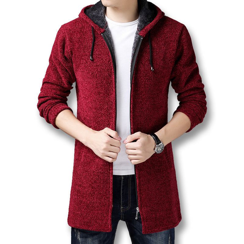 Heren Pullovers Stijl Dik Fleece Gebreid Vest