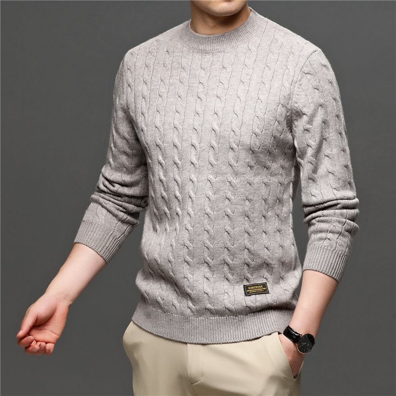 Mode Gebreide Trui O-hals Pullover Trui Pullovers Heren