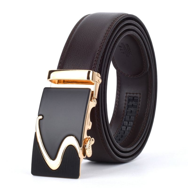 Heren Riemen Designer Gesp Lederen Riem