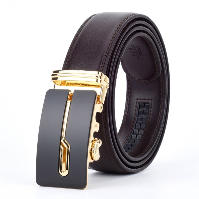 Heren Riemen Designer Gesp Lederen Riem