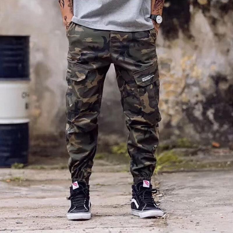 Broek Heren Amerikaanse Camouflage Joggingbroek