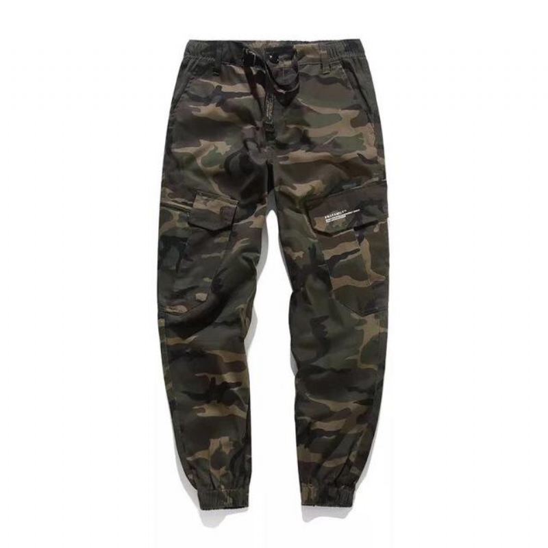 Broek Heren Amerikaanse Camouflage Joggingbroek