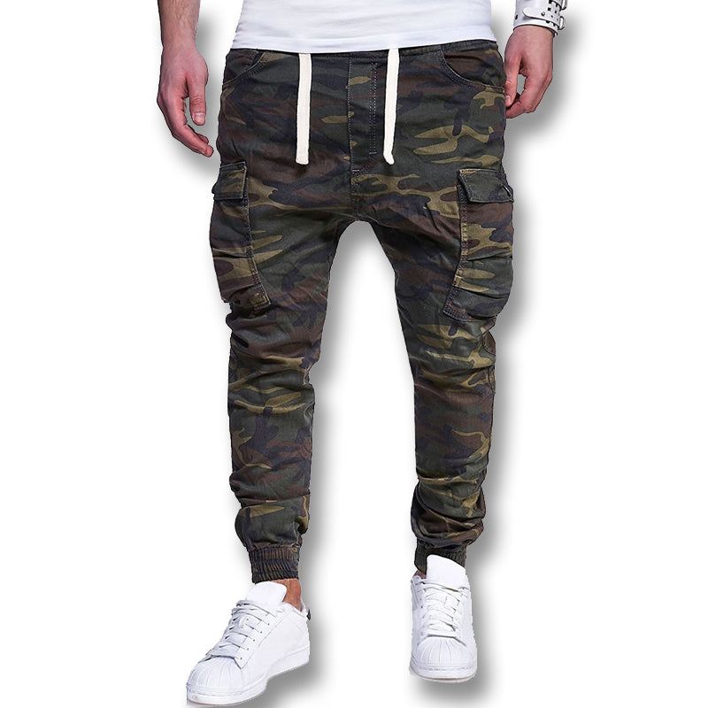 Broek Heren Camouflage Joggingbroek