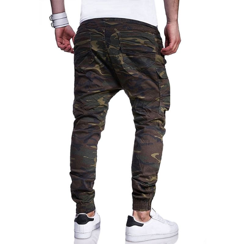 Broek Heren Camouflage Joggingbroek