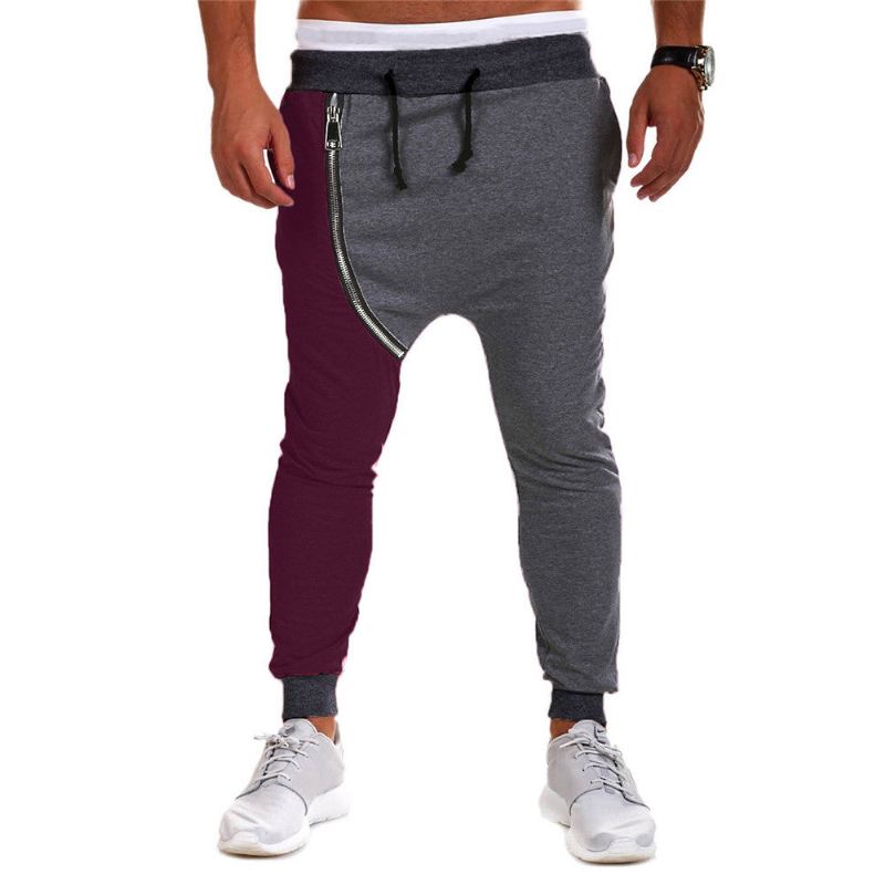 Broek Heren Dagelijkse Katoenen Hiphop-joggingbroek