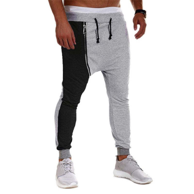 Broek Heren Dagelijkse Katoenen Hiphop-joggingbroek