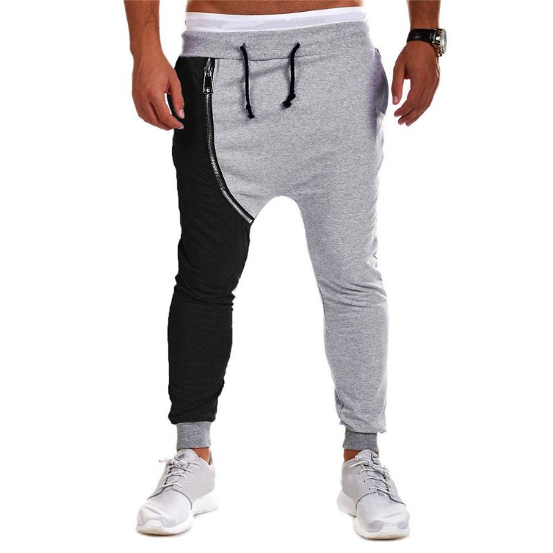 Broek Heren Dagelijkse Katoenen Hiphop-joggingbroek