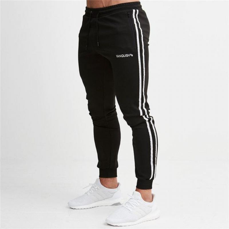 Broek Heren Katoenen Fitness-joggingbroek