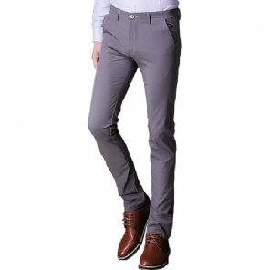 Broek Heren Slim Fit Stretchbroek