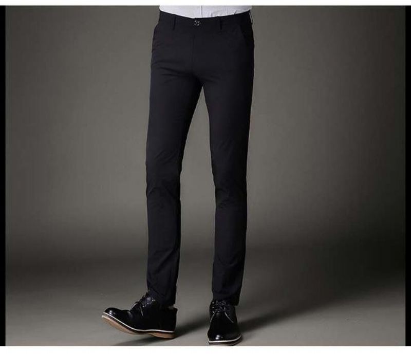 Broek Heren Slim Fit Stretchbroek