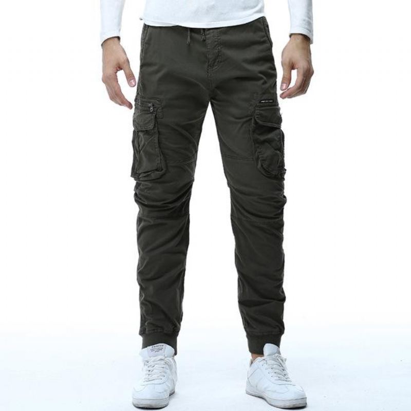 Broek Heren Tactische Cargo Ribbon-broek