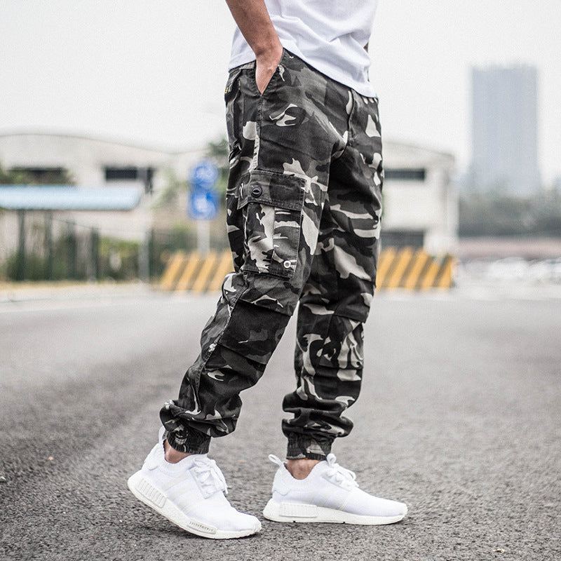 Broek Heren Tactische Joggingbroek Met Camouflageprint