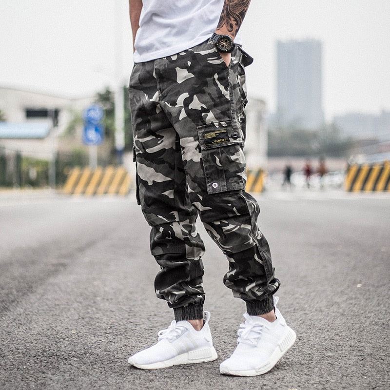 Broek Heren Tactische Joggingbroek Met Camouflageprint