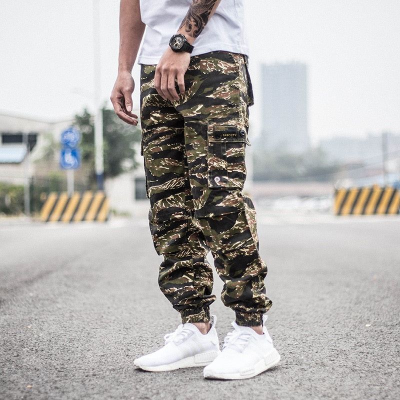 Broek Heren Tactische Joggingbroek Met Camouflageprint