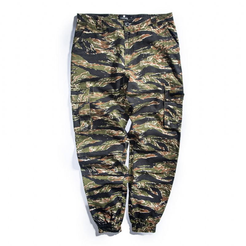 Broek Heren Tactische Joggingbroek Met Camouflageprint