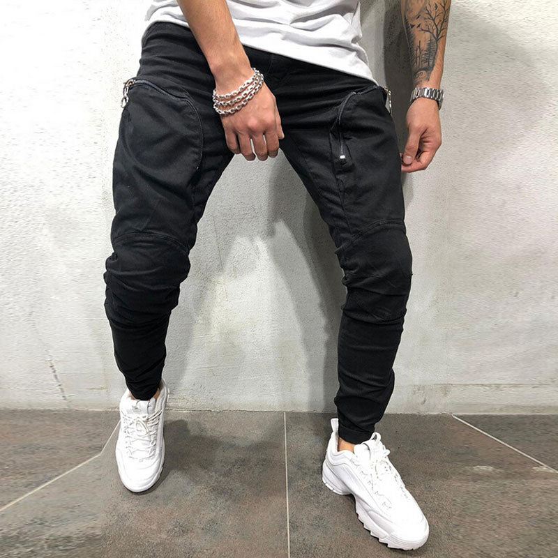 Broek Heren Urban Straight Cargo-joggingbroek