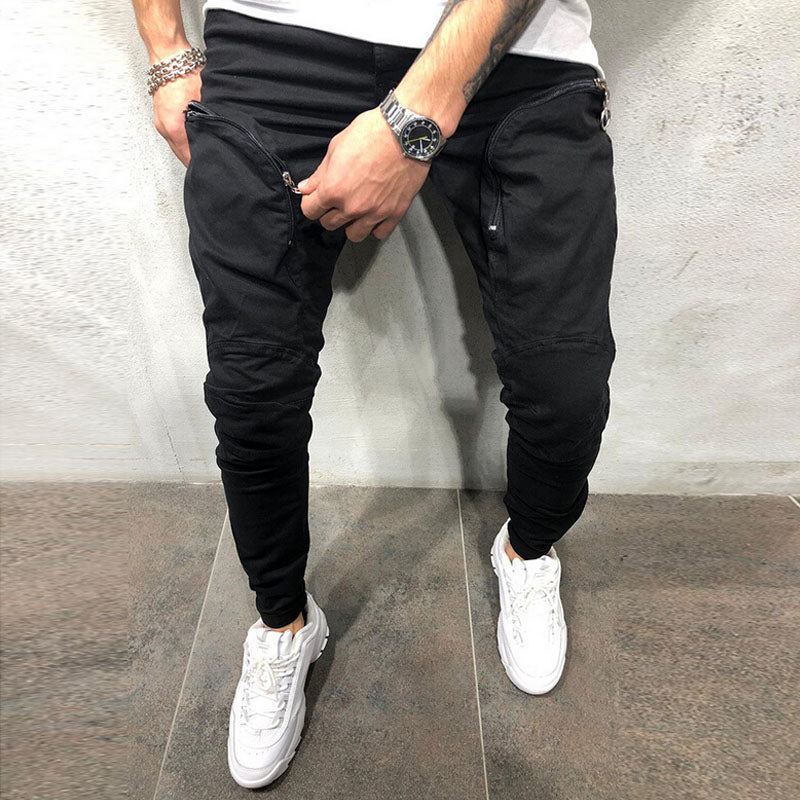 Broek Heren Urban Straight Cargo-joggingbroek