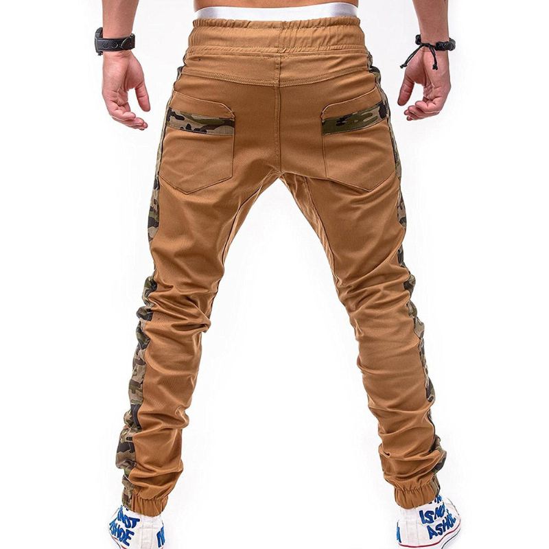 Broek Met Camouflagestiksels