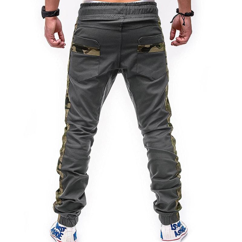 Broek Met Camouflagestiksels