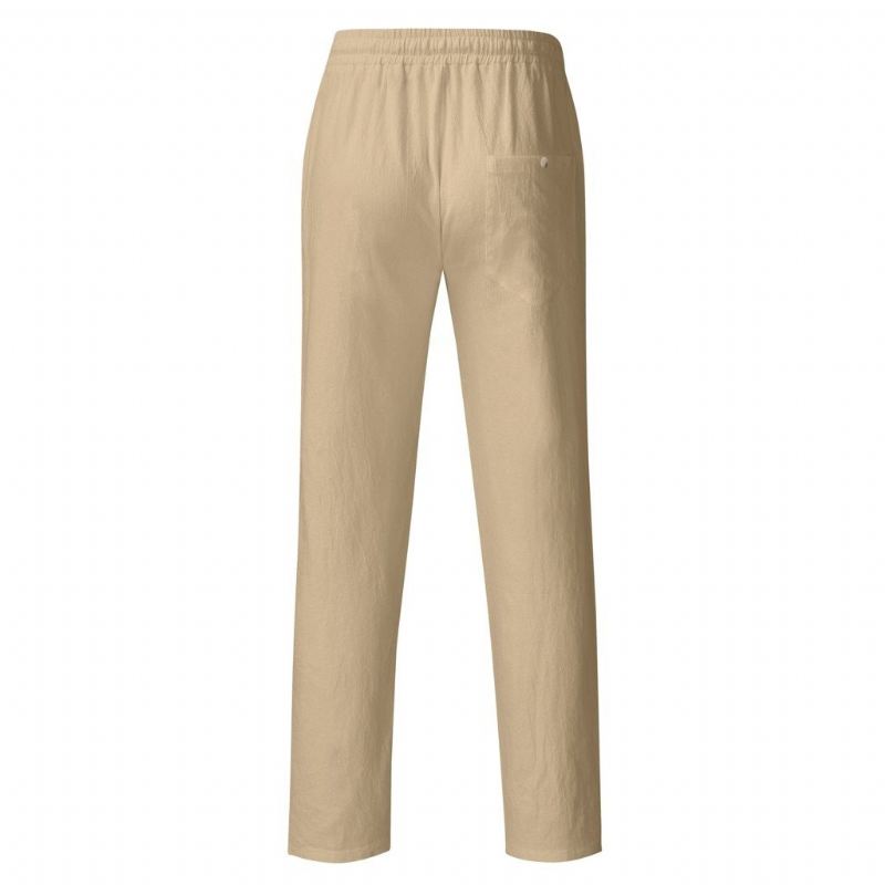 Broek Met Pure Elastische Taille Van Katoenmix