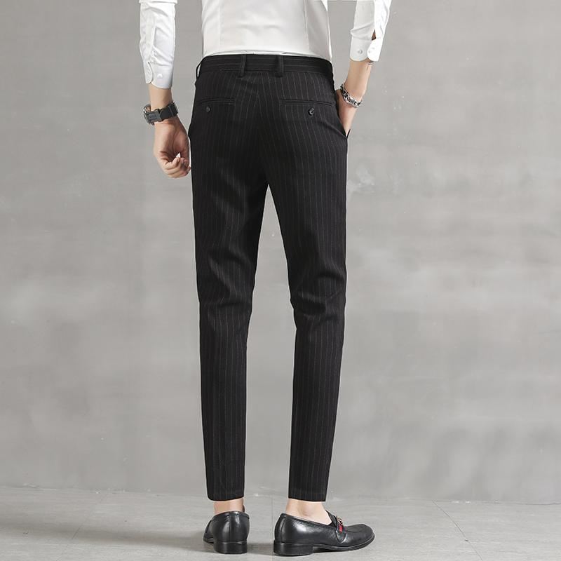 Casual Gestreepte Heren Elegante Broek