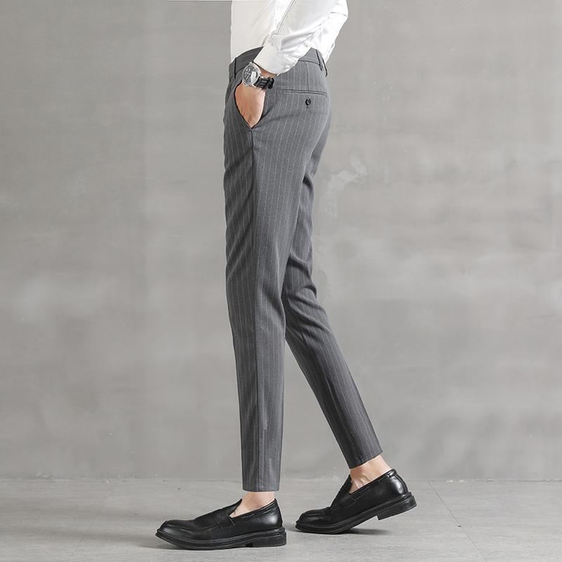 Casual Gestreepte Heren Elegante Broek