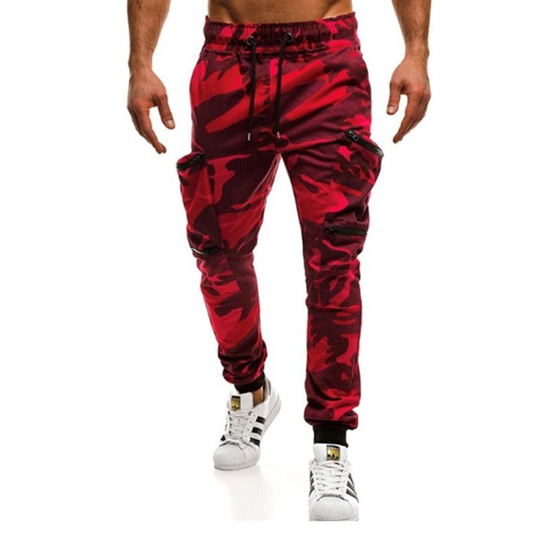 Heren Broek Camo Cargo-joggingbroek