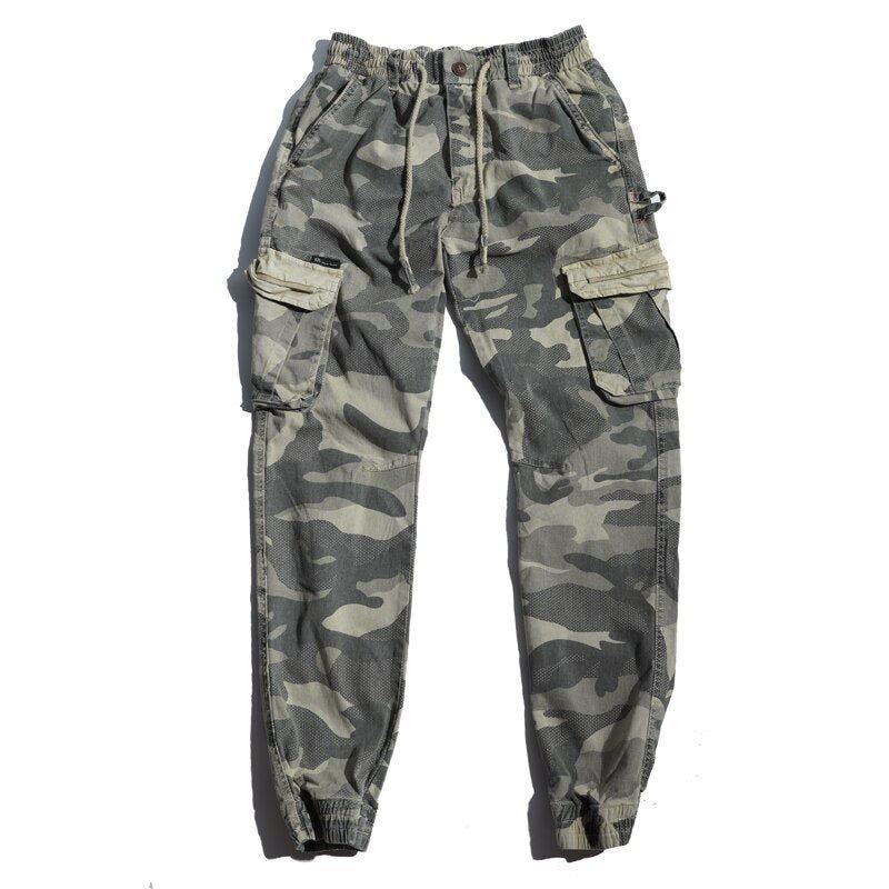 Heren Broek Camo Joggingbroek Met Meerdere Zakken