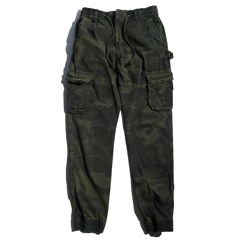 Heren Broek Camo Joggingbroek Met Meerdere Zakken