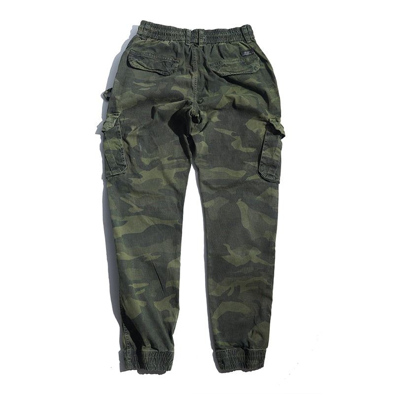 Heren Broek Camo Joggingbroek Met Meerdere Zakken