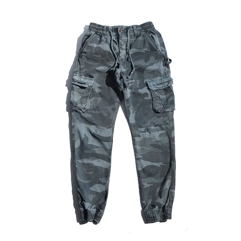 Heren Broek Camo Joggingbroek Met Meerdere Zakken