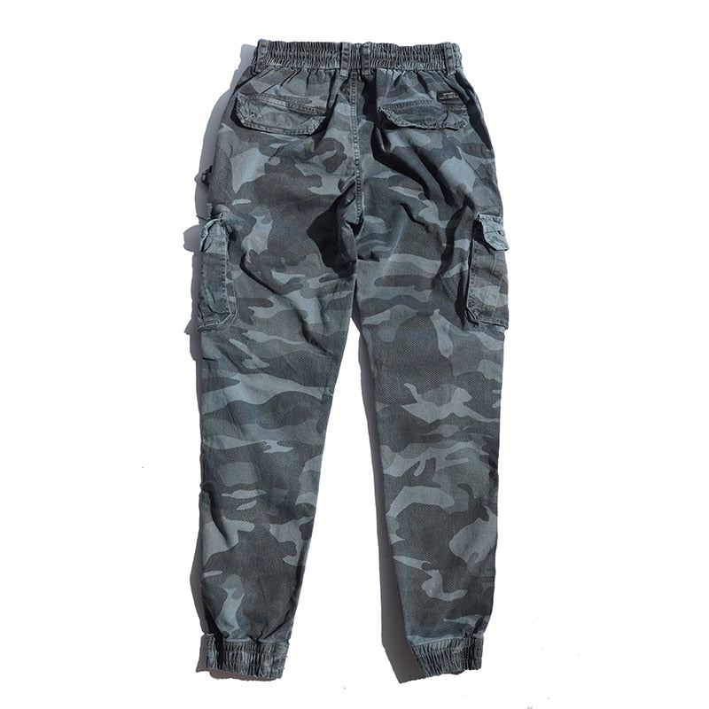 Heren Broek Camo Joggingbroek Met Meerdere Zakken