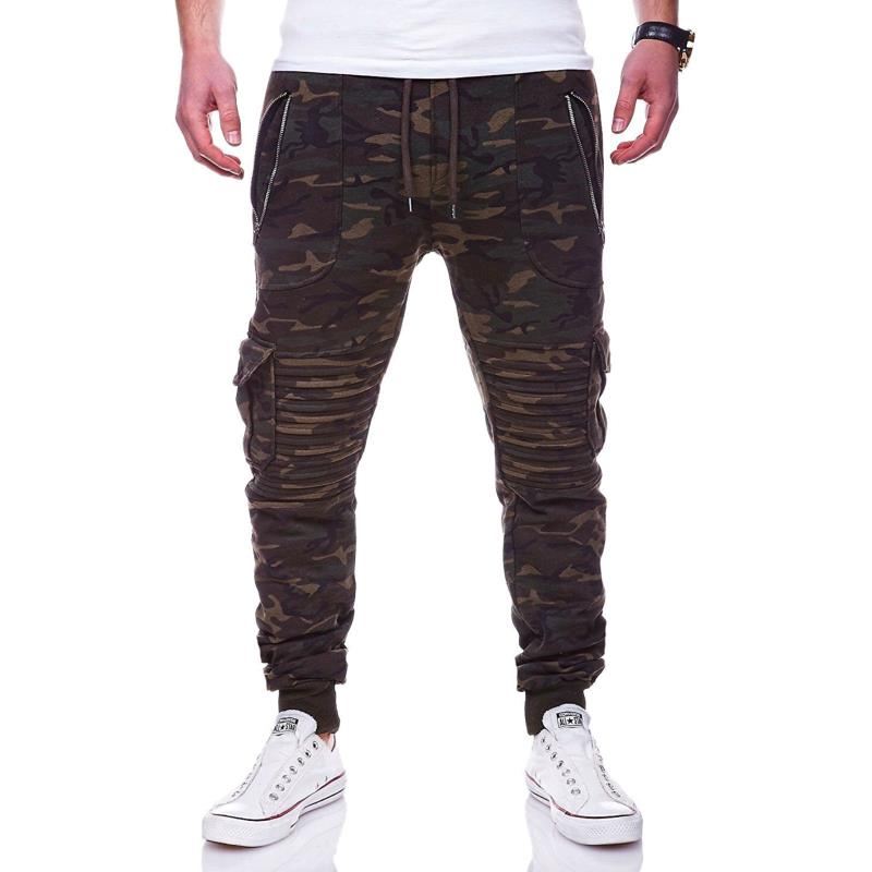 Heren Broek Casual Camouflage Joggingbroek Broeken