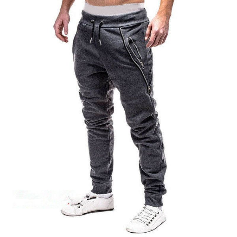 Heren Broek Joggingbroek In Casual Stijl Met Zijrits