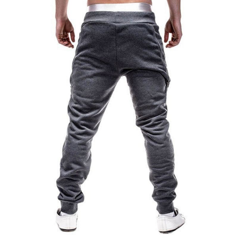 Heren Broek Joggingbroek In Casual Stijl Met Zijrits