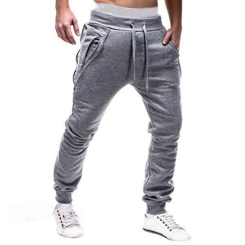 Heren Broek Joggingbroek In Casual Stijl Met Zijrits