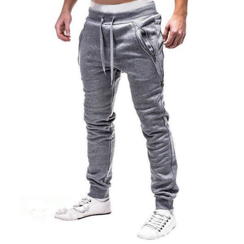 Heren Broek Joggingbroek In Casual Stijl Met Zijrits