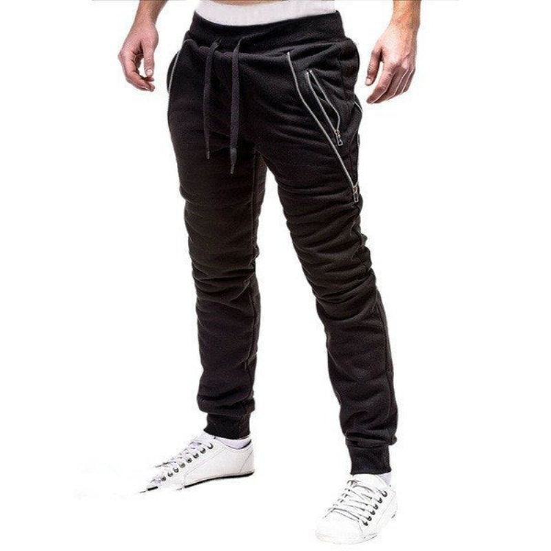 Heren Broek Joggingbroek In Casual Stijl Met Zijrits