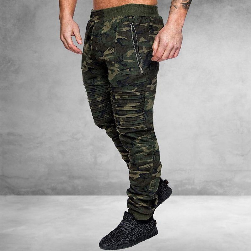 Heren Broek Klassieke Mode Camouflage Joggingbroek