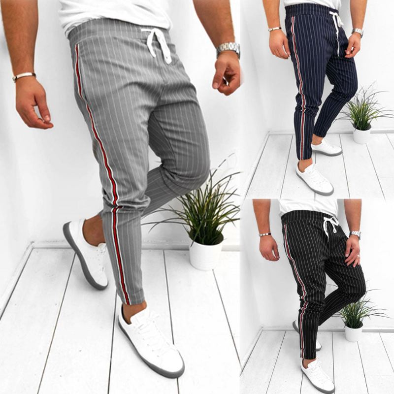 Heren Broek Trend Slim-fit Joggingbroek