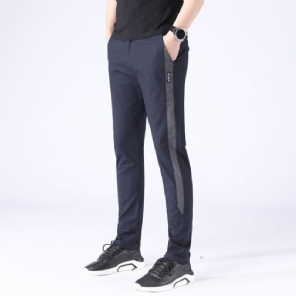 Heren Slim Fit Casual Potlood Broek