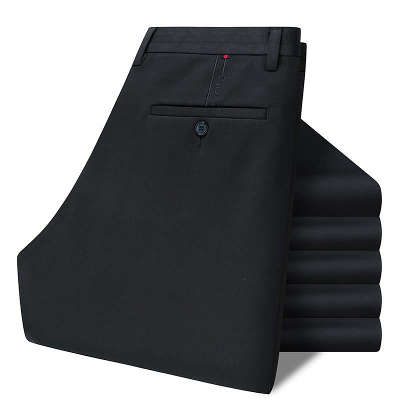 Slanke Elastische Zachte Geklede Broek