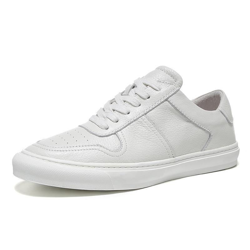 Sportschoenen Heren Ademende Casual Leren Sneakers