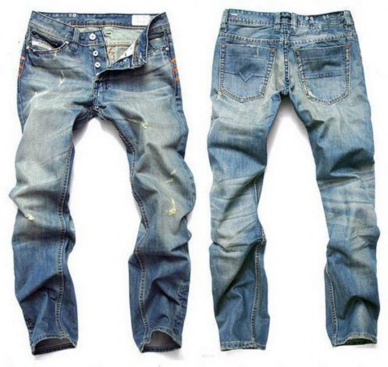 Beroemde Designer Katoenen Jeans