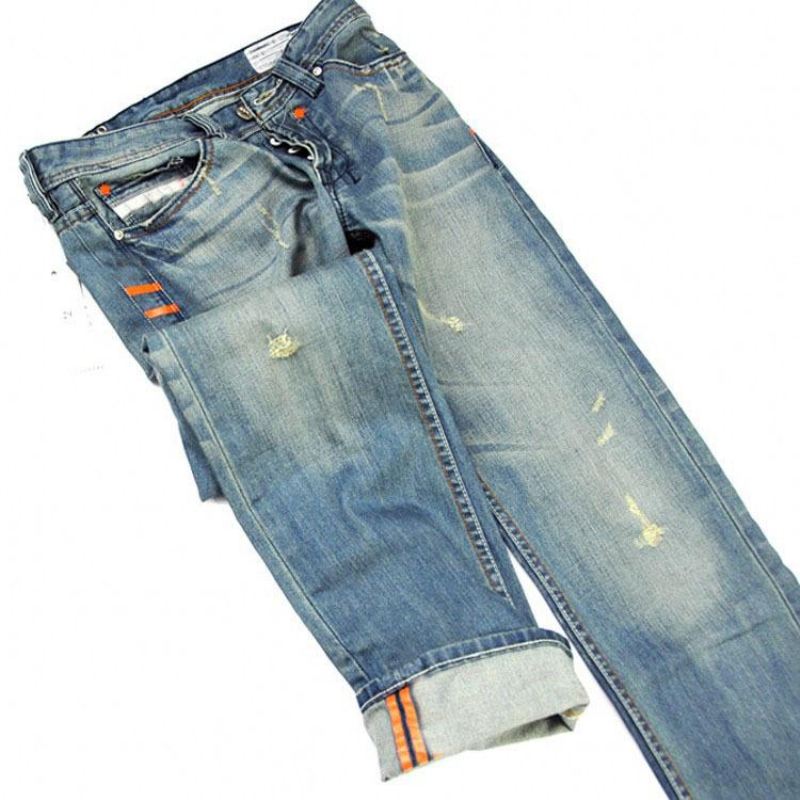 Beroemde Designer Katoenen Jeans