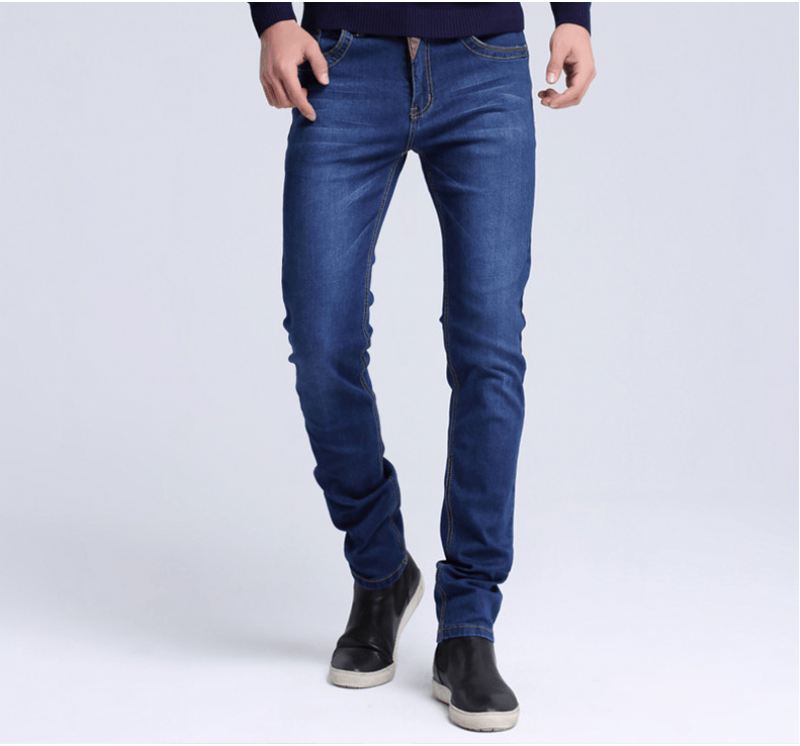 Casual Jeans Heren Met Hoge Elasticiteit