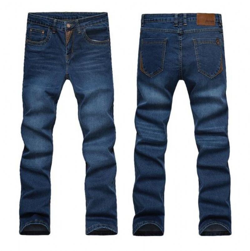 Casual Jeans Heren Met Hoge Elasticiteit