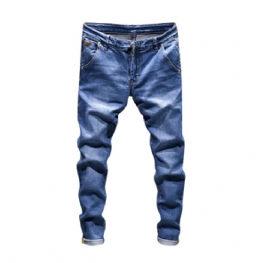 Casual Jeans Heren Met Wassing